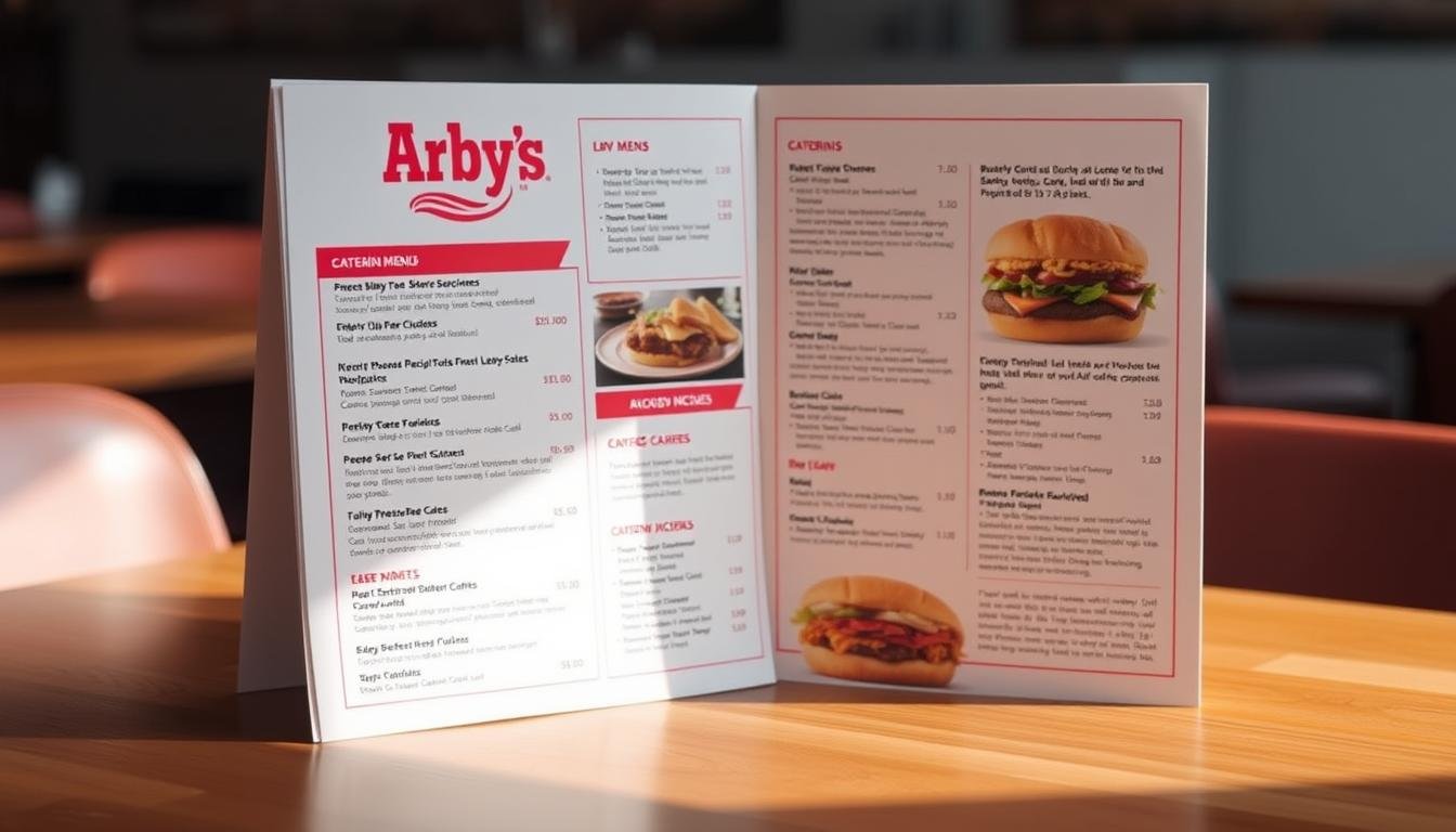 arby's catering menu with prices