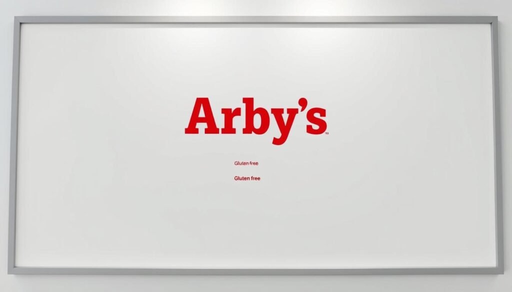 arby's gluten free menu