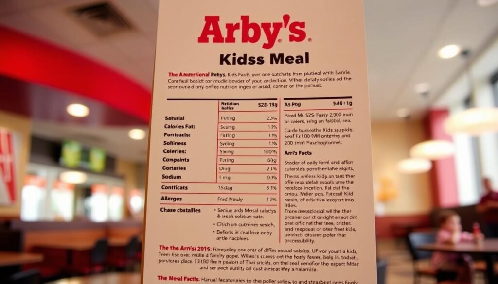 arby's kids meal nutrition