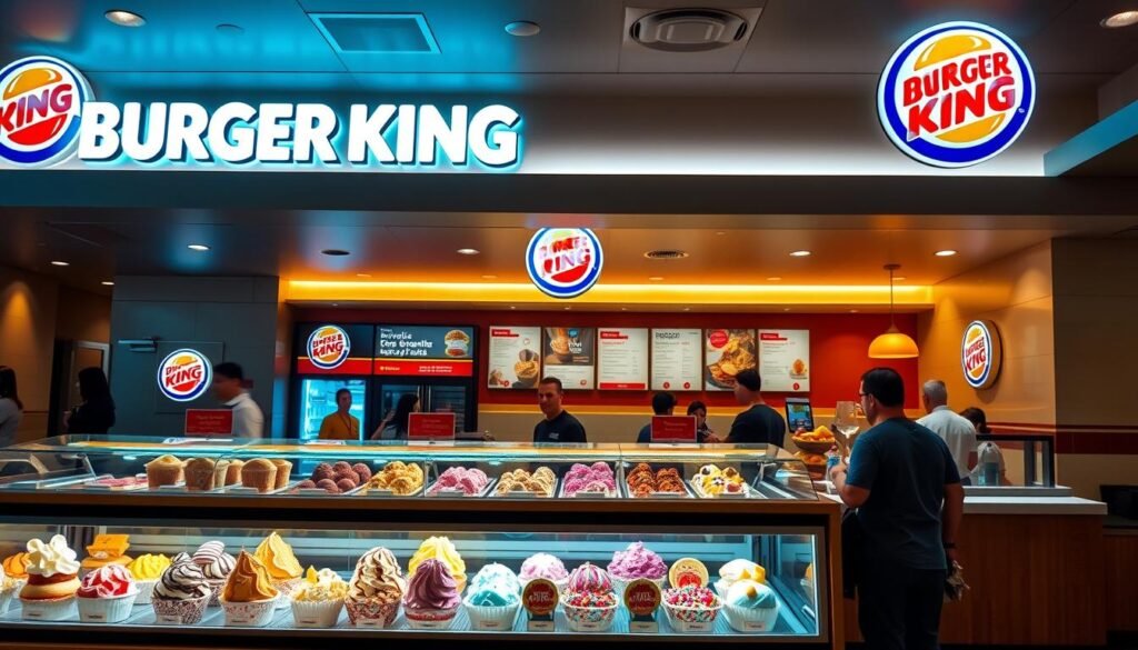 burger king ice cream menu