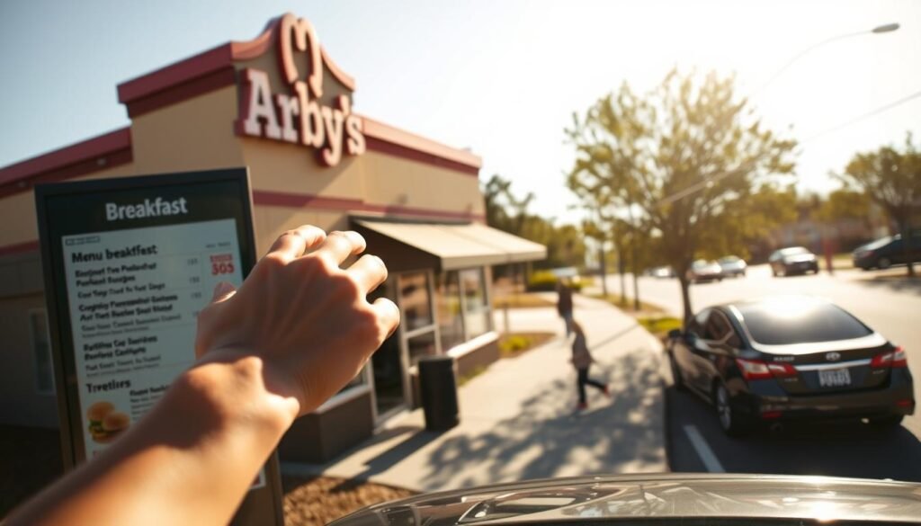 find Arby's breakfast