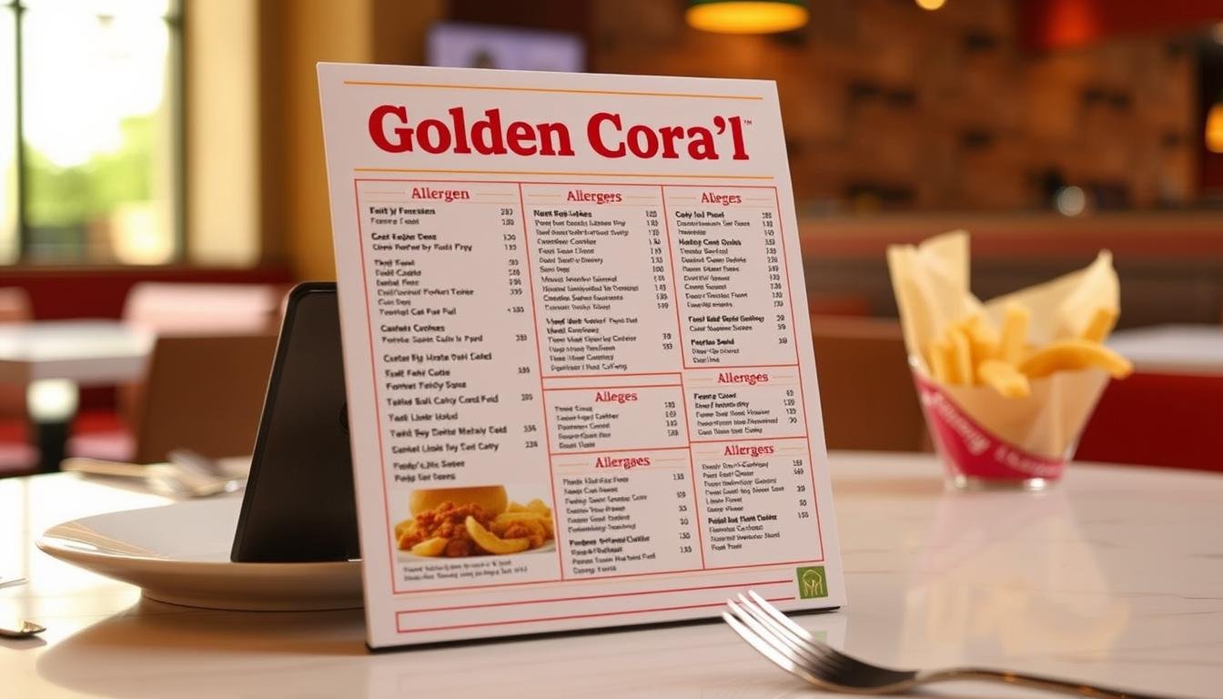 golden corral allergen menu