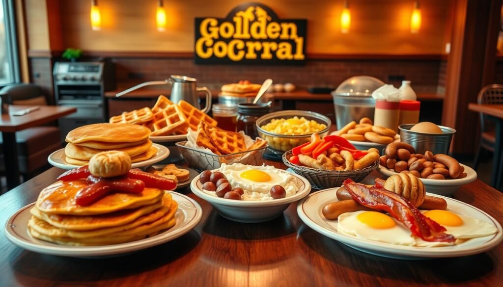 golden corral breakfast buffet menu