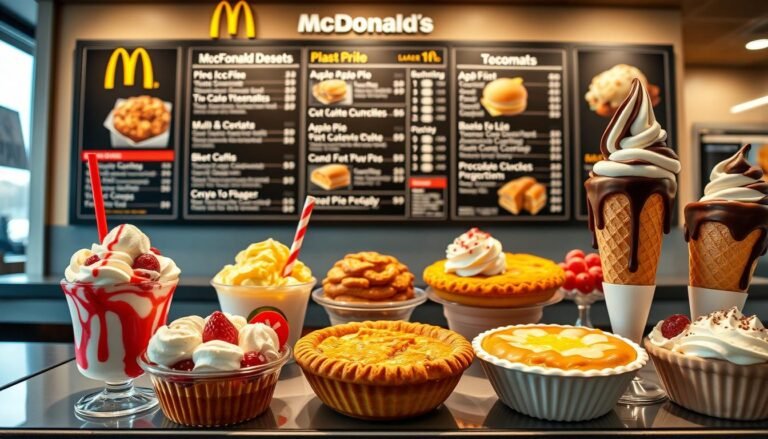 mcdonald's dessert menu