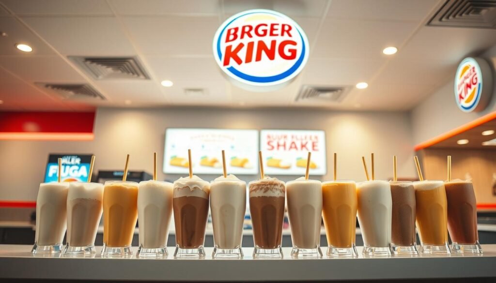 where to find burger king shakes
