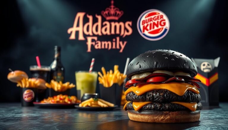 burger king addams family menu