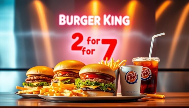 burger king 2 for 7 menu