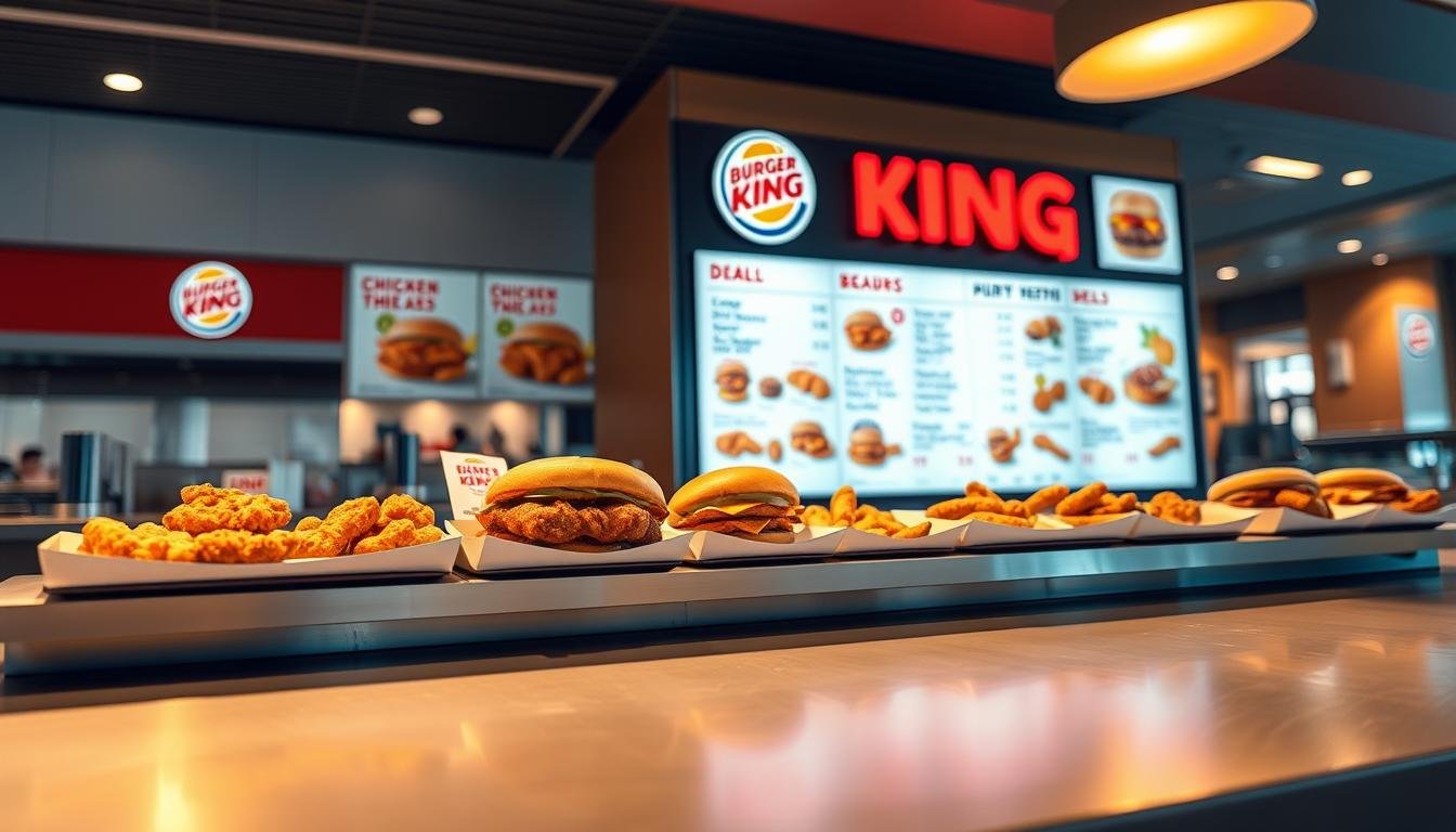 burger king chicken menu