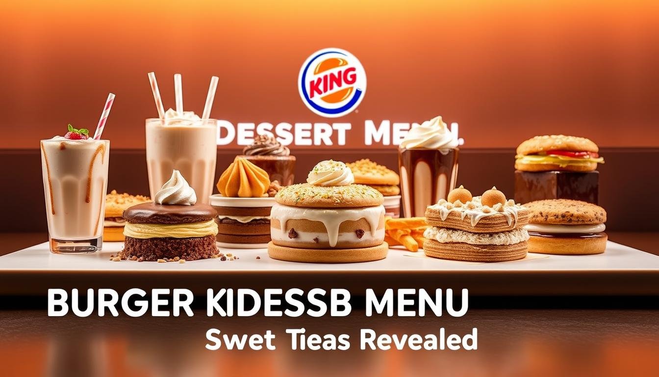 burger king dessert menu