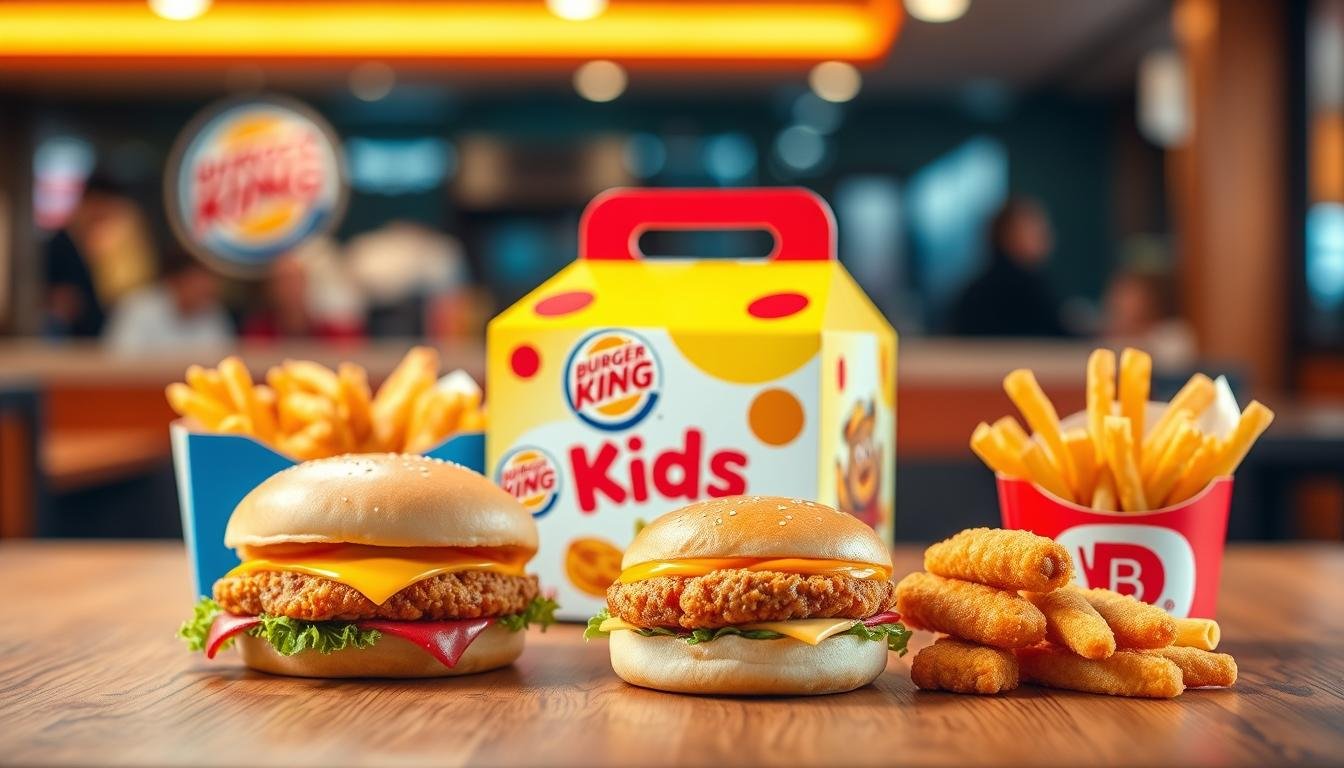 burger king kids menu