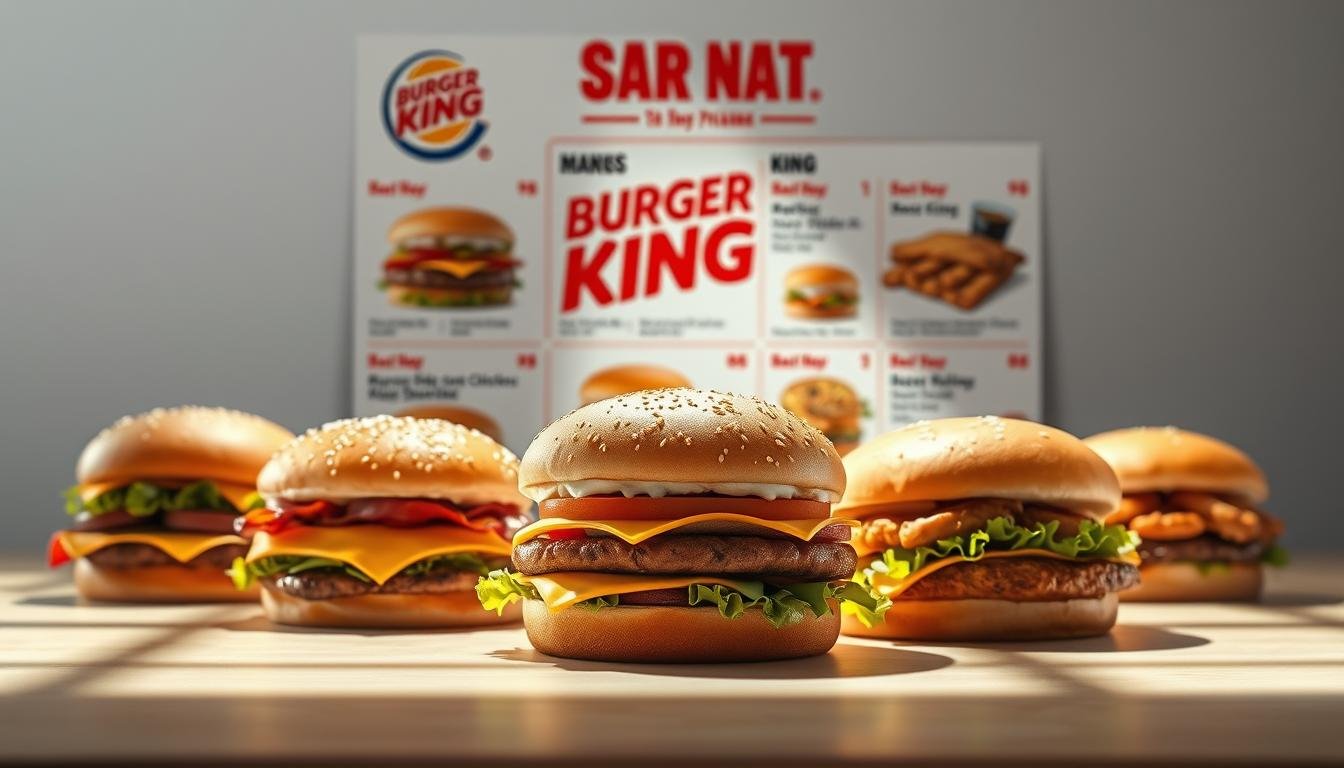 burger king sandwich menu
